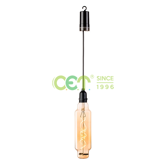 Drooping Retro edison light bulb